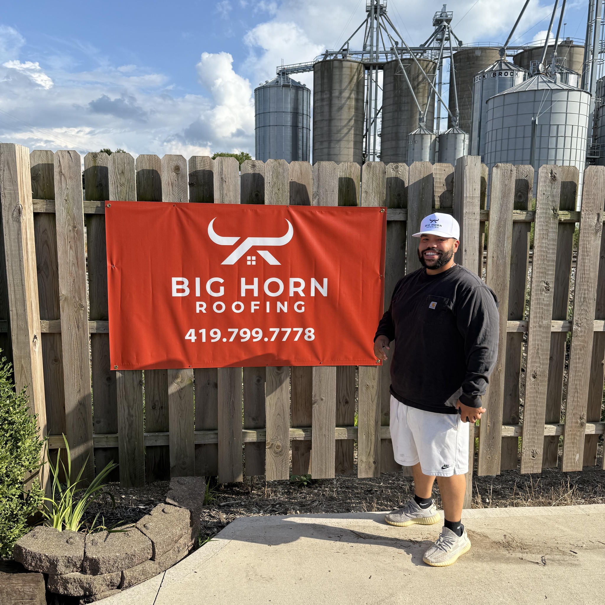 Andrew Piercefield, owner of Big Horn Roofing